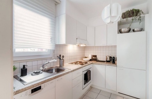 Chiasso Apartment | Modern furnished two-bedroom near the Italian border (PINK FLAT)