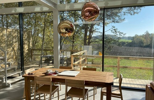 Szemud House | Modern Holiday Home in Kamień with a View and Garden