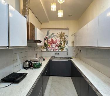 Zirakpur House | Modern home Shore stay by Cama villa