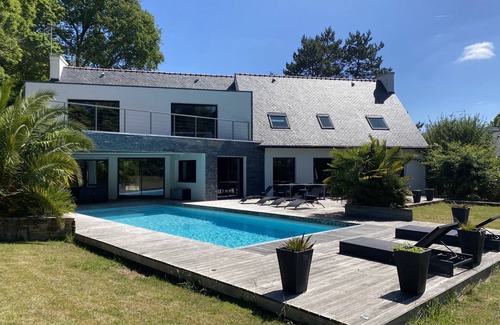 Plomelin House | Modern house 5 minutes from Quimper and 10 minutes from the beaches