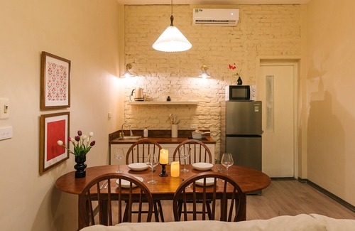 Old Quarter Apartment | Modern Industrial style 2BR Apt Old Quarter View