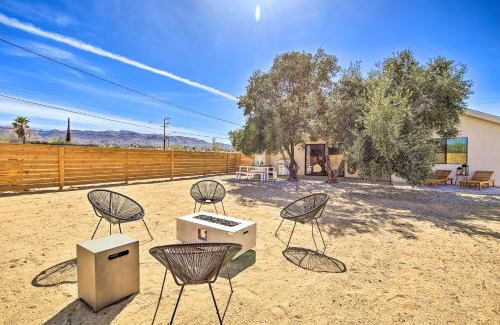 Joshua Tree House | Modern Joshua Tree Bungalow with Fire Pit and BBQ!