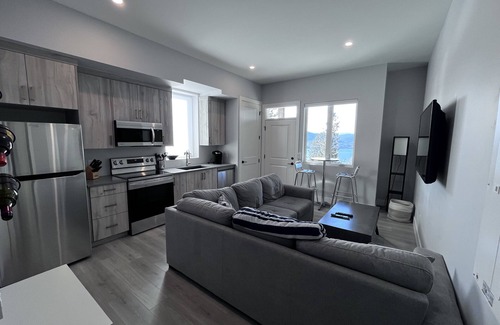 Okanagan-Similkameen Apartment | Modern Lake View Basement Suite. Introductory Pricing!