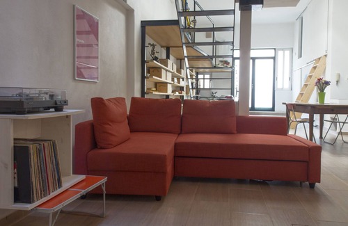 Prenestino-Centocelle Apartment | Modern Loft in Authentic Roman Neighborhood