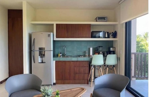 Isla Holbox Apartment | Modern Loft with Gorgeous Ocean Views - D102