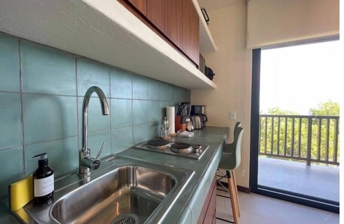 Isla Holbox Apartment | Modern Loft with Gorgeous Ocean Views - D102
