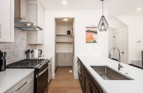 Near East Columbus House | Modern Luxury 4BR/3.5BA Oasis in Historic Old Town East PD