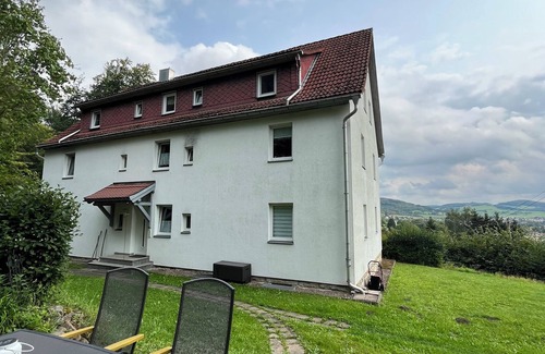 Hohleborn Apartment | Modern maisonette apartment for 6 people with great views in the middle of nature