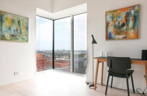 Vesterbro Apartment | Modern Minimalist Apartment with Panoramic Views
