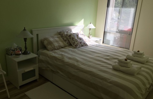Hemlock Valley Condo | Modern, Mountain view, 1 Bedroom Condo with Hot tub and sauna.