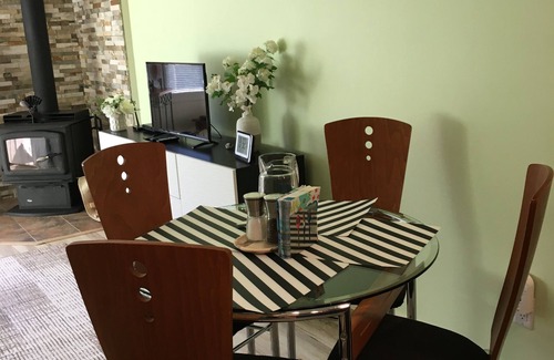 Hemlock Valley Condo | Modern, Mountain view, 1 Bedroom Condo with Hot tub and sauna.