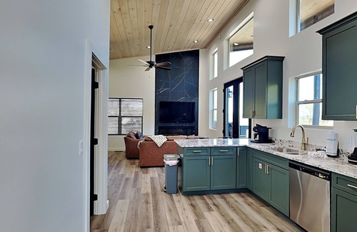 Gatlinburg - Pigeon Forge Cabin | Modern New-Built Cabin in Smoky Cove, Pet-Friendly w. Pool + Hot Tub!