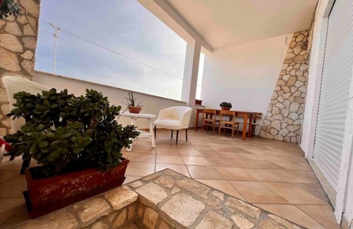 Marina di Palma Apartment | Modern oasis. 1 minute walk to the beach. A/C