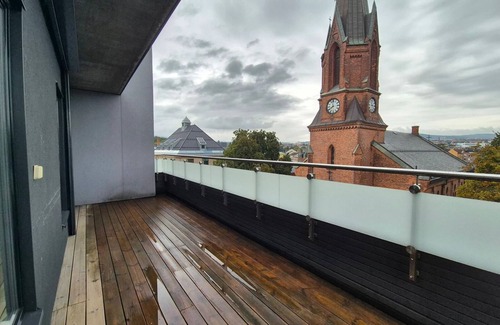 Oslo City Centre Apartment | Modern Room in Apartment With Private Balcony in Beutiful Oslo