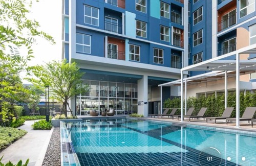 Bang Chak Apartment | Modern studio Condo in Sukhumvit – Pool, Gym & Easy BTS Access