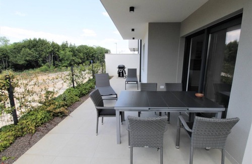 Basanija House | Modern semi-detached house, quiet location, 6 minutes to the coast.