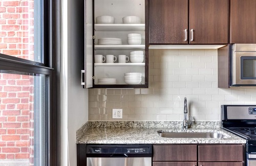 Assembly Square Apartment | Modern Somerville Studio w/W/D, Gym & Roof, nr Assembly T, by Blueground