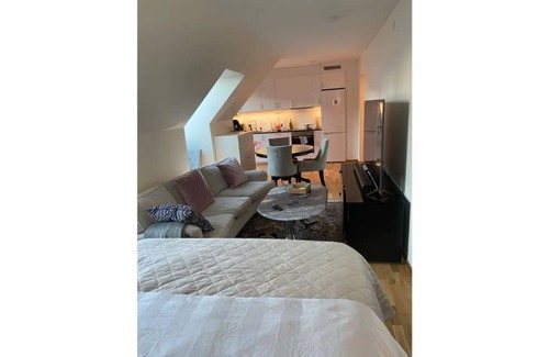 Sigtuna Apartment | Modern Studio Apartment - 5 minutes from grocery store and pizzeria
