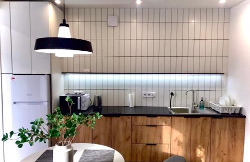 Maliyevtsy Apartment | Modern Studio City Center дуже тепло! Netflix