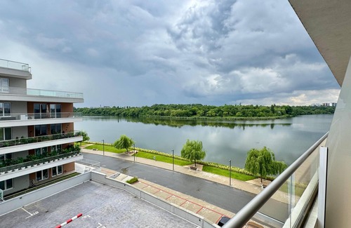 Sector 3 Apartment | Modern Studio with Lake View