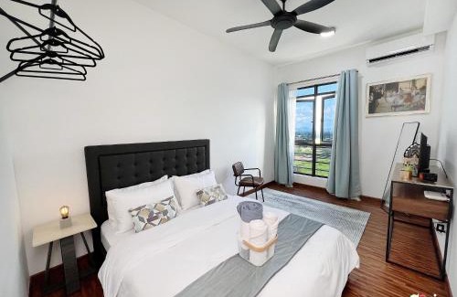 Penampang Apartment | Modern Studio With Private Parking at K Avenue by DaniDian