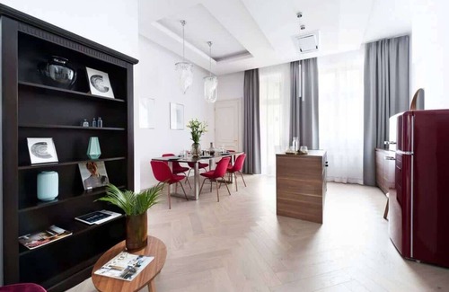 Stare Miasto Apartment | Modern Style Meets History in Unique Apartment
