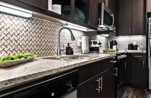 Farmers Branch Apartment | Modern Stylish Suite Luxe Serenity