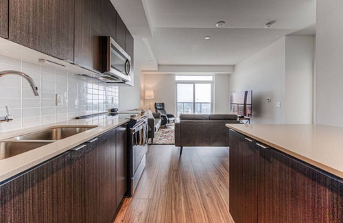 Kitchener Apartment | Modern Suite in the City