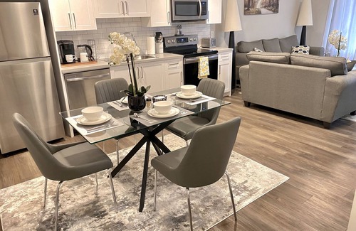 Northwest Calgary House | Modern suite with separate entrance