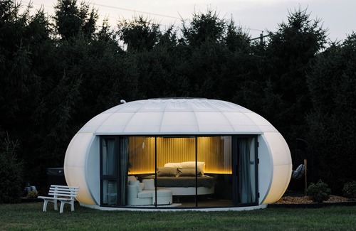 Strasburg House | Modern Tiny Home with Hot Tub