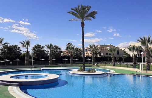 Orihuela Costa Apartment | Modern two bedroom east facing seafront apartment with views to Cabo Roig Marina