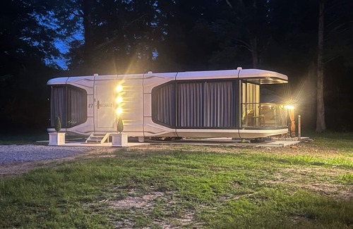 Georgetown Villa | Modern, unique, Cozy country getaway in the woods of Louisiana.