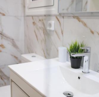 Agios Panteleimonas Apartment | Modern Urban Oasis Near Athens Metro Hub