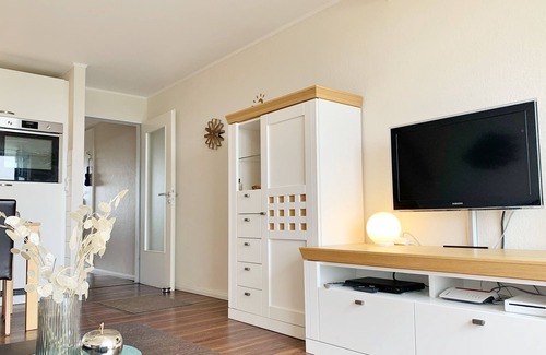 Dorumer Neufeld Condo | Modern vacation apartment with direct view of the North Sea and swimming pool