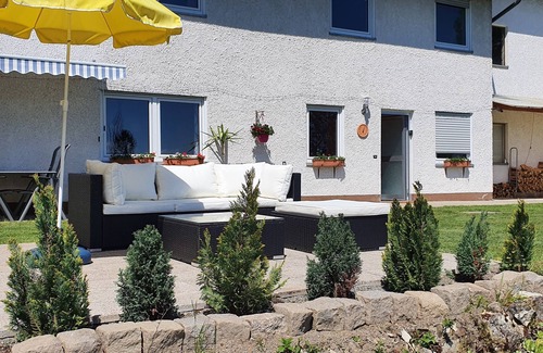 Wilhelmsthal Apartment | Modern vacation apartment with private garden and fantastic view