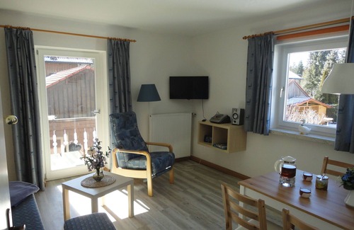Halblech Condo | Modern vacation apartment on the edge of the Alps offers space for 4 people, dog welcome