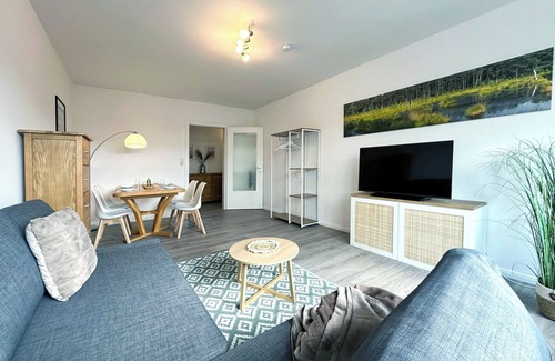 Schneverdingen Apartment | Modern vacation apartment near the center/train station with WiFi & parking space
