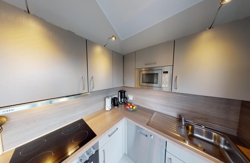 Pelzerhaken House | Modern vacation home for 4 people with garden and barbecue near the beach.