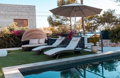 Cala Pi House | Modern vacation home, private pool, free WiFi, sea view