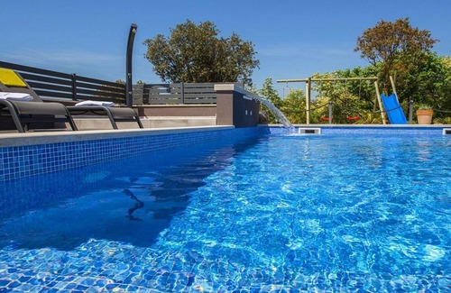 Viskovici Villa | Modern Villa, Panoramic Sea Views, Private Pool, Sauna, Jacuzzi, Fitness/Games Room near Rabac!