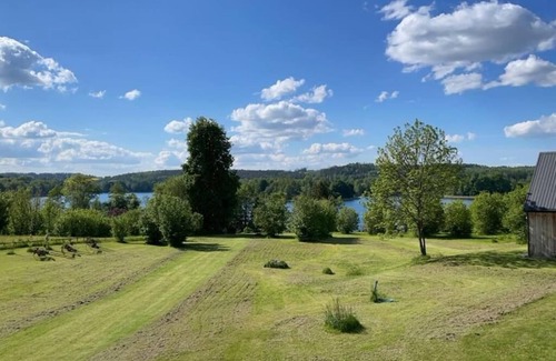 Sikory Juskie Villa | Modern Villa & Sauna by the beautiful lake. Masurian lake district.