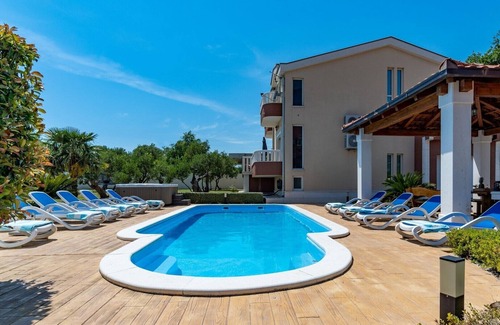 Rudine Villa | Modern villa Šuker with private 30sqm pool, Jacuzzi, Gym, Sauna, huge Garden