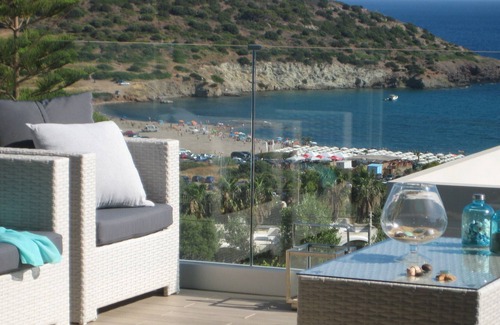 Anavyssos Villa | Modern villa with amazing sea view and private pool in Agios Nikolaos, Anavyssos