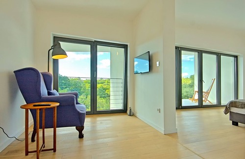 Bokordici Villa | Modern villa with heated pool, whirlpool, volleyball court and mini football