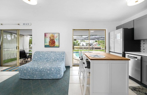 Fort Lauderdale House | Modern Waterfront Home on Canal with Pool