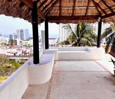 Boca del Rio House | Moderna casa de 3 dormitorios con cama King size y vistas al horizonte de la piscina