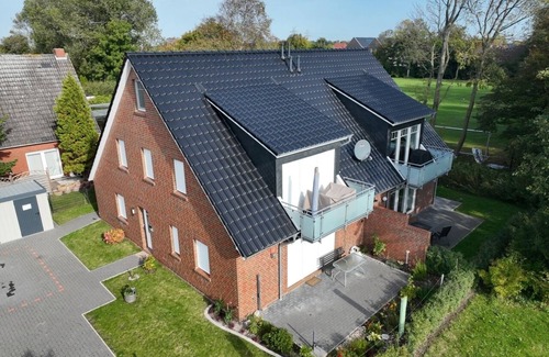 Norddeich Apartment | Moderne Obergeschosswohnung für 6 Personen + Baby in Norddeich