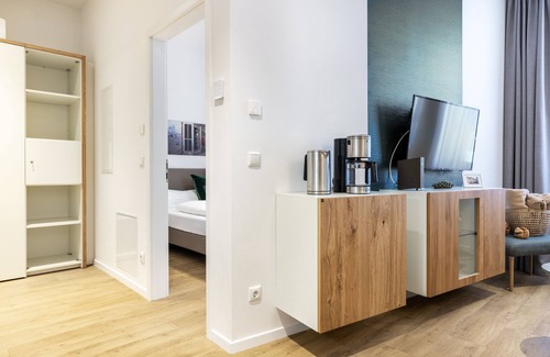 Wismar Apartment | Modernes 2-zimmer Apartment mit Fußbodenheizung in Außergewöhnlicher Hafenlage