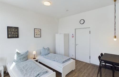 Ottersleben Apartment | Modernes Studio Apartment mit Balkon