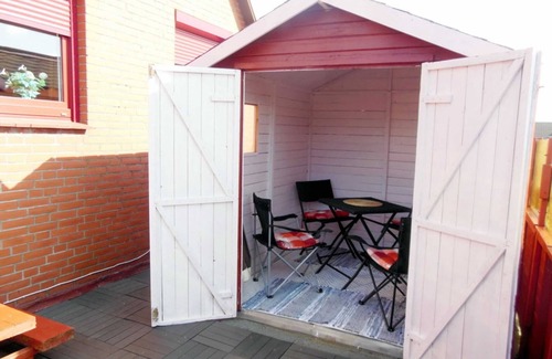 Wallsbull Apartment | Mohr: Holiday apartment with roof terrace - FeWo Mohr